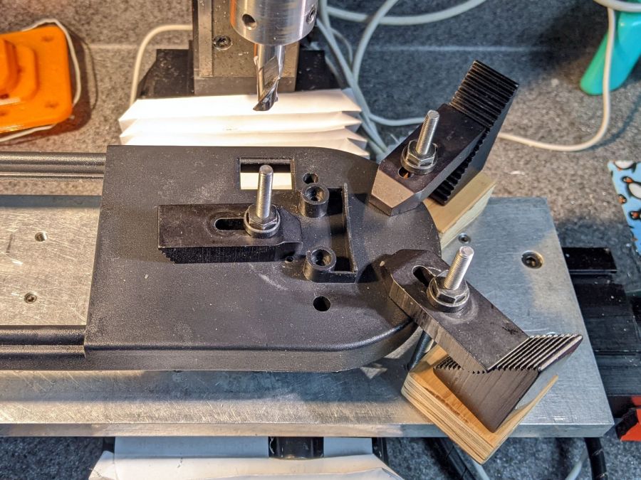 Ottlite conversion - bracket milling setup