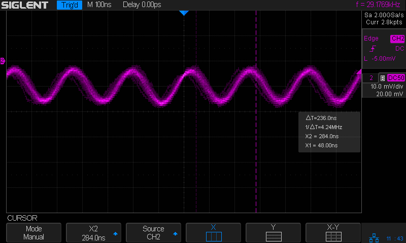 Tek AM503 B075593 - 4 MHz osc - 5 MHz BW