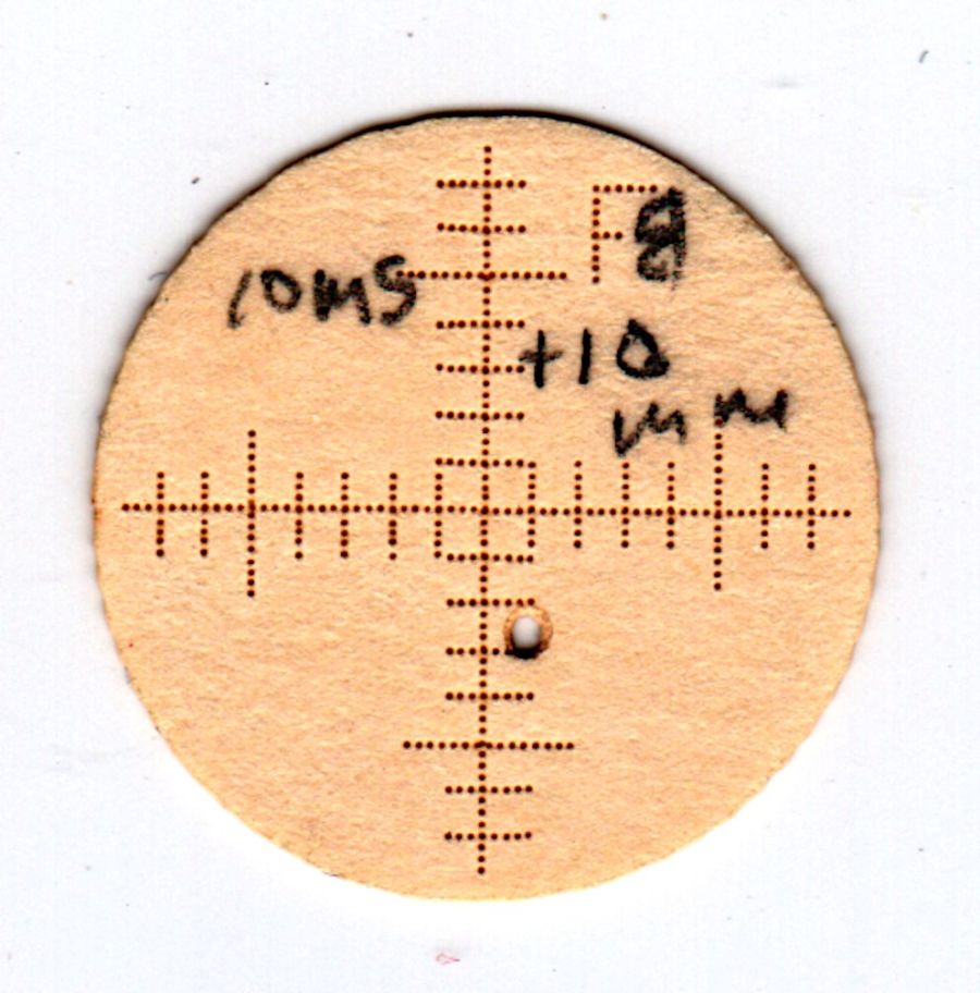 OMTech 60W laser - beam alignment - focus detail - 2022-03-22