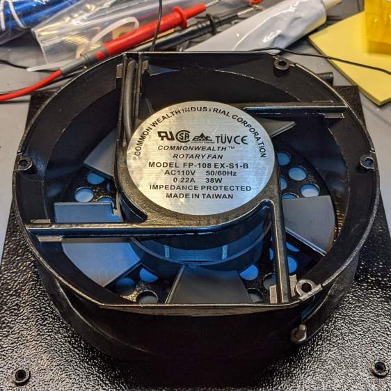 OMTech 60W laser - OEM vent fan