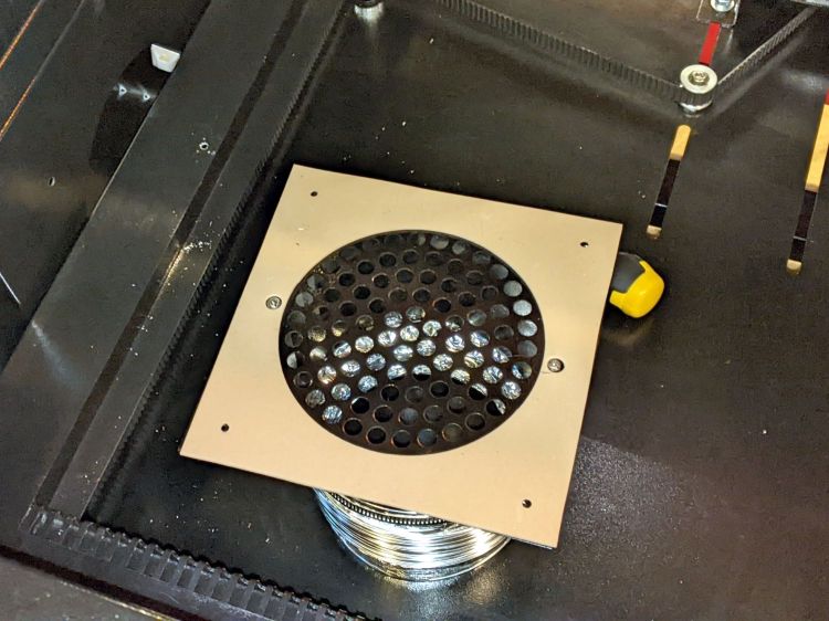 OMTech 60W laser - modified vent