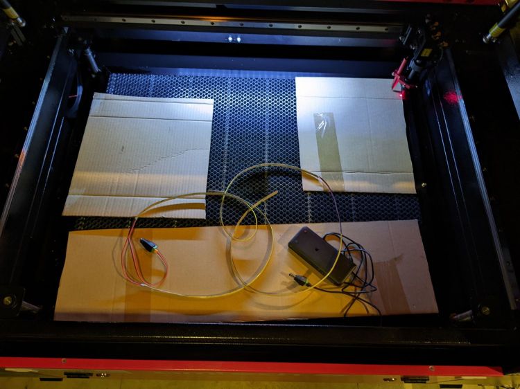 OMTech 60W laser - OEM lighting