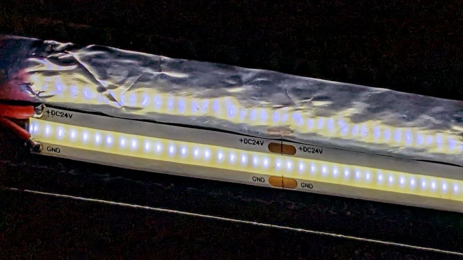 COB LED Shade - aluminized Mylar reflector