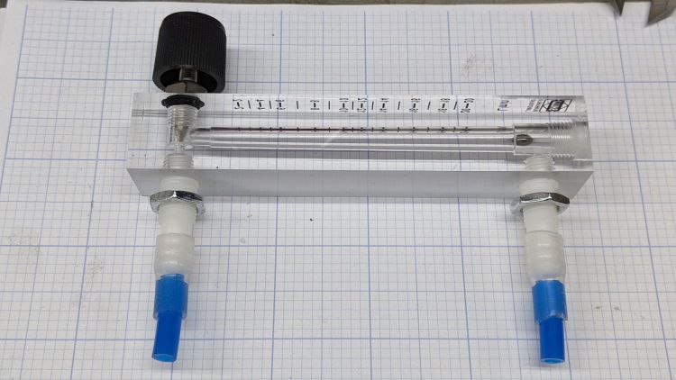 OMTech Laser - air flowmeter - silicone tube adapter