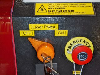 OMTech 60 W Laser: Key Lock FAIL