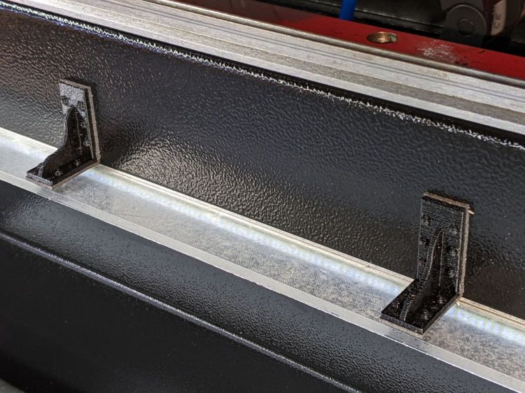 Acrylic COB LED Shade - installed