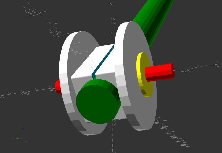 Garden Cart Handle - show view