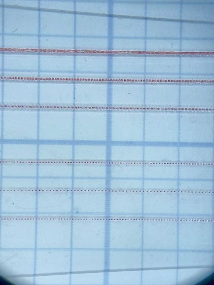 Tek CC Cursor - dot mode 1-2ms 10-20pct