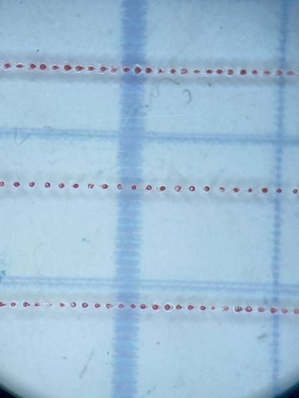 Tek CC Cursor - dot mode 2ms 10pct