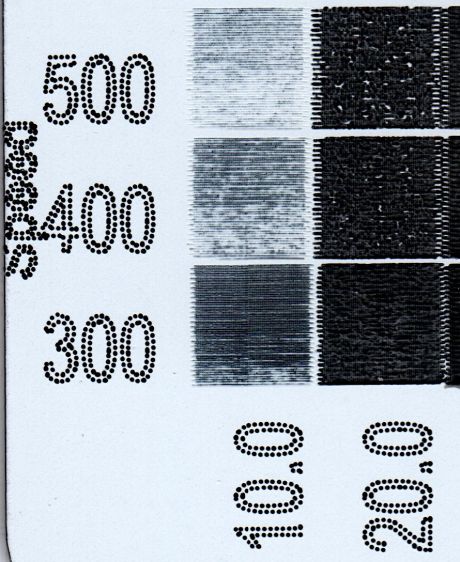 Offset cal - zero offset - detail