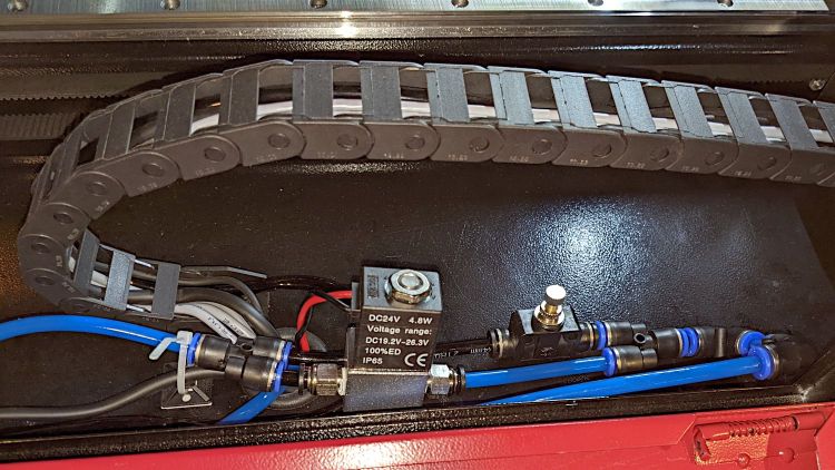 OMTech Laser - air assist - plumbing