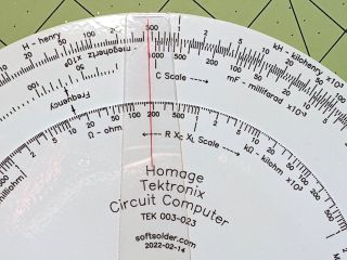 Homage Tektronix Circuit Computer: Laser-Engraved Hairline Tests