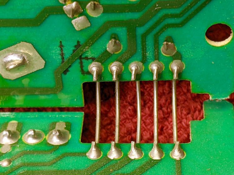 Kenmore gas range - broken solder joints