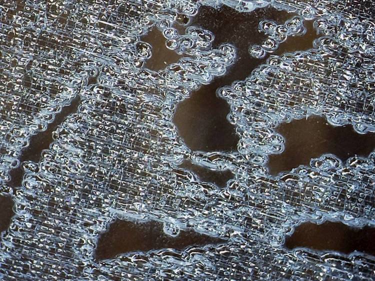 Glass engraving - plain detail