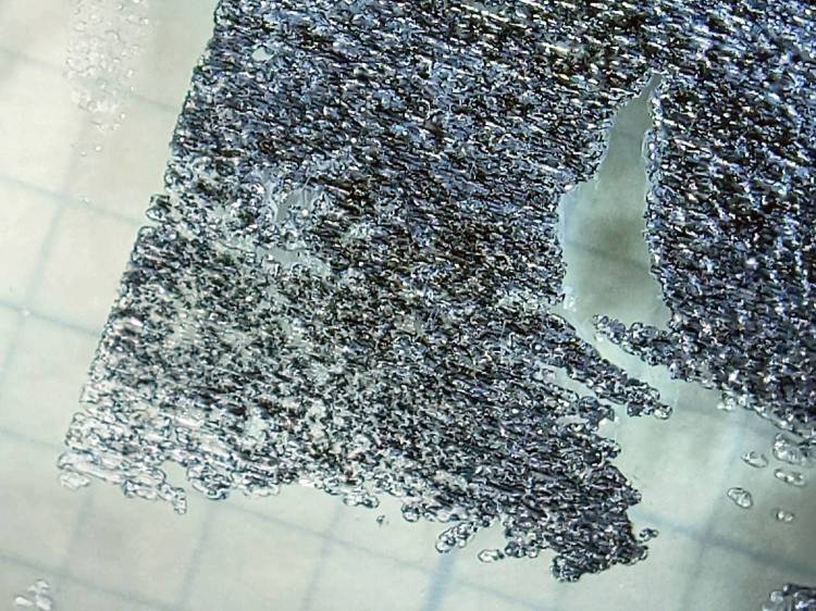 Glass engraving - full TiO2 fusion