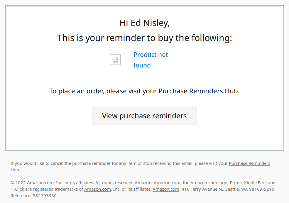 Memory Is the First Thing to Go