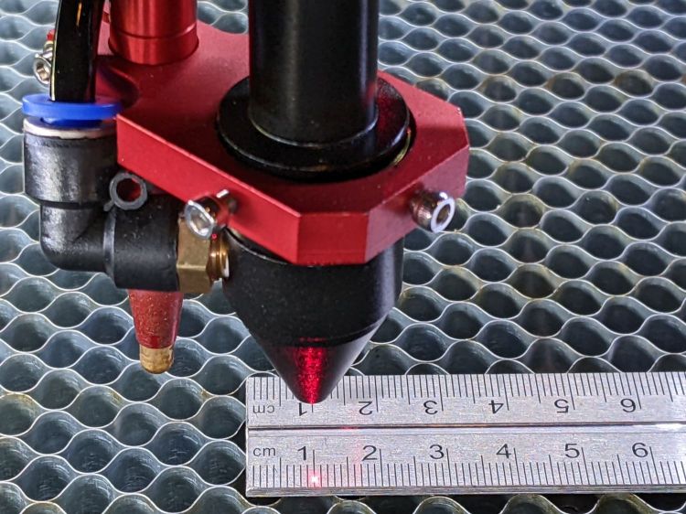 OMTech Axis Cal - dot positioning