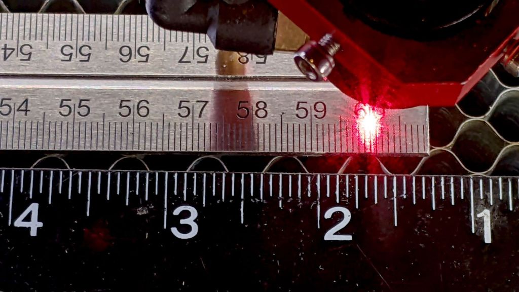 OMTech 60 W Laser: Axis Angle&nbsp;Check