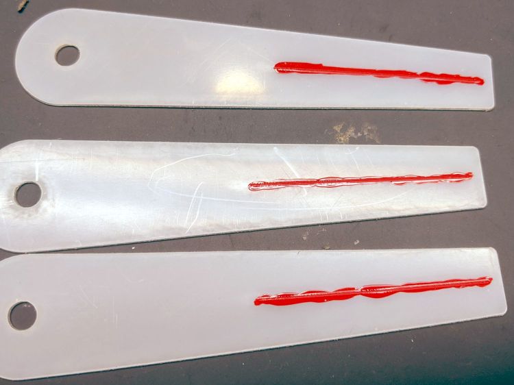 Tek CC - Painted Hairline - production