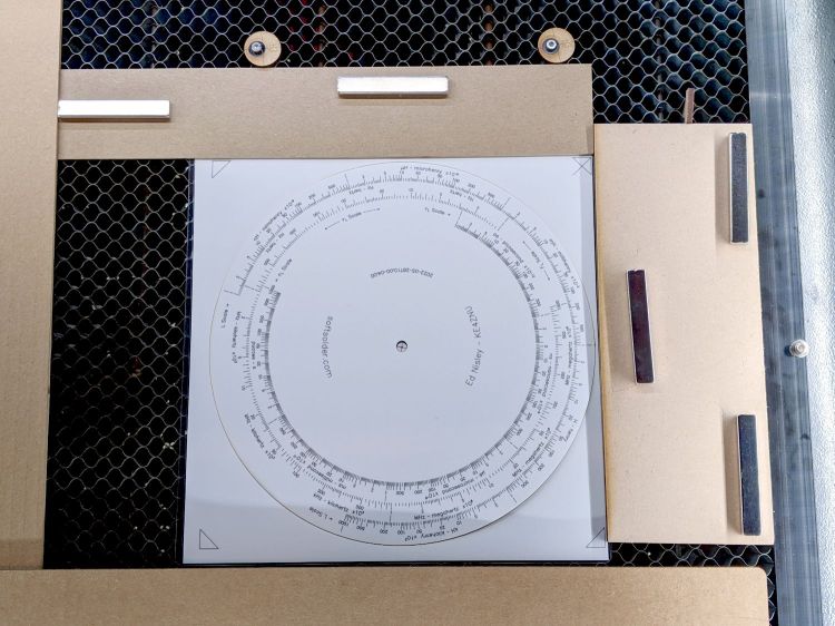 Laser cutter deck fixture
