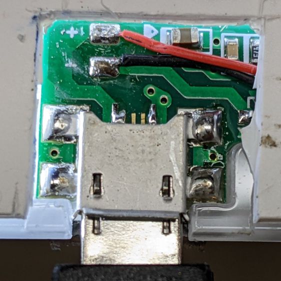 LitUp LED Light Pad - failed USB jack