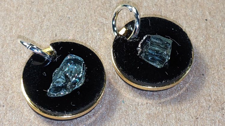 Earrings - 12mm - finished