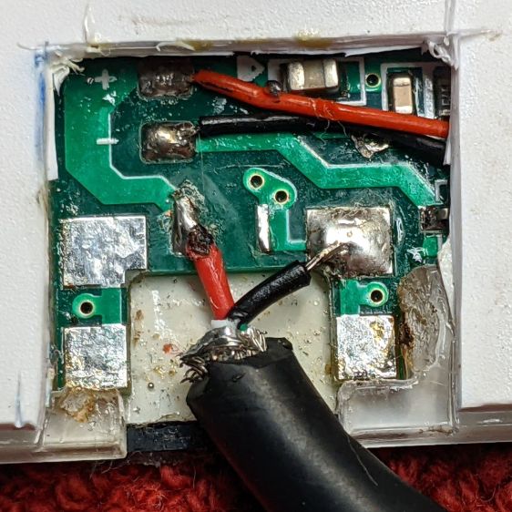 LitUp LED Light Pad - direct power wiring