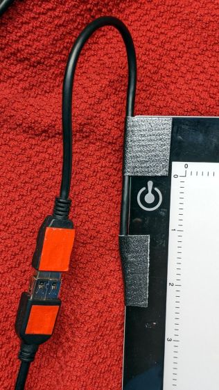 LitUp LED Light Pad - redirected cable