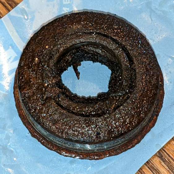 Wheelbarrow Wheel - victim bearing