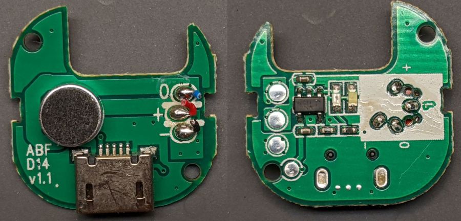 Hyde Charge Vape Pen - PCB detail