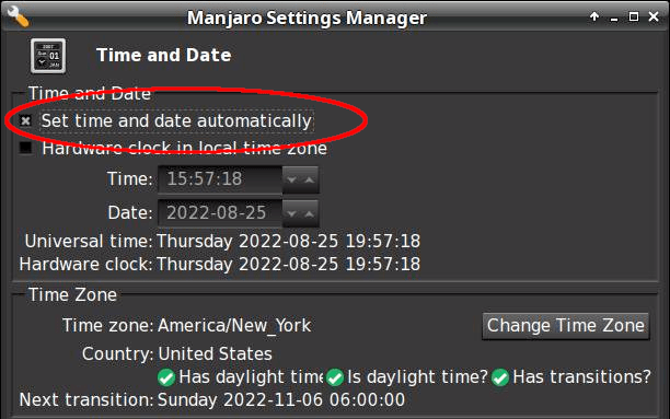 Manjaro Linux: TOTP&nbsp;PSA