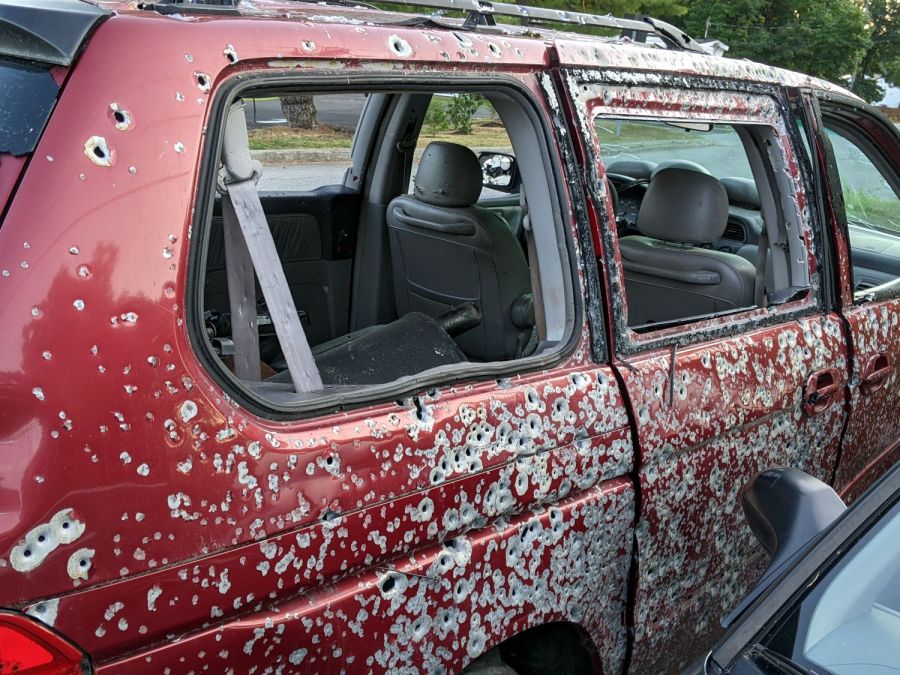 Target van - incoming