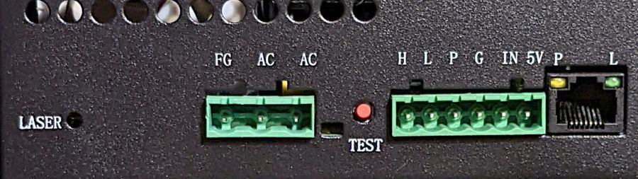 OMTech 60W HV power supply - terminals