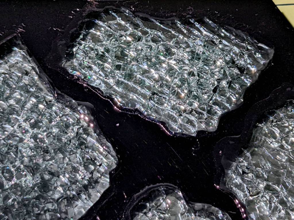 Smashed Glass Coaster #2: Mirror Base&nbsp;FTW