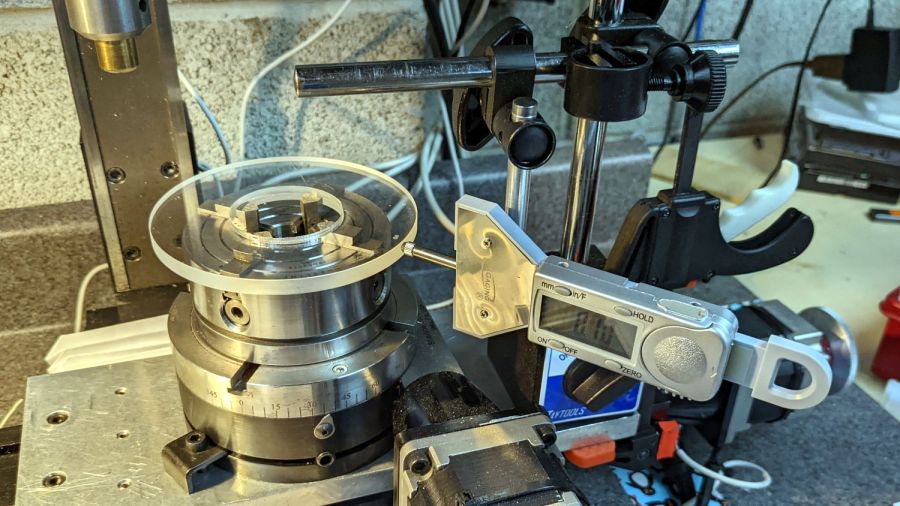 Coaster Epoxy Rim - centering fixture plate