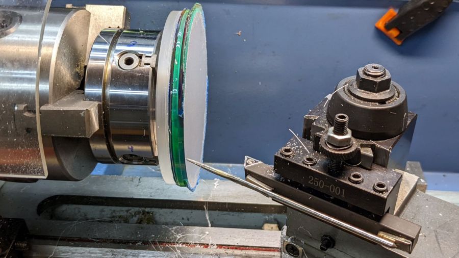 Coaster Epoxy Rim - locating mirror edge