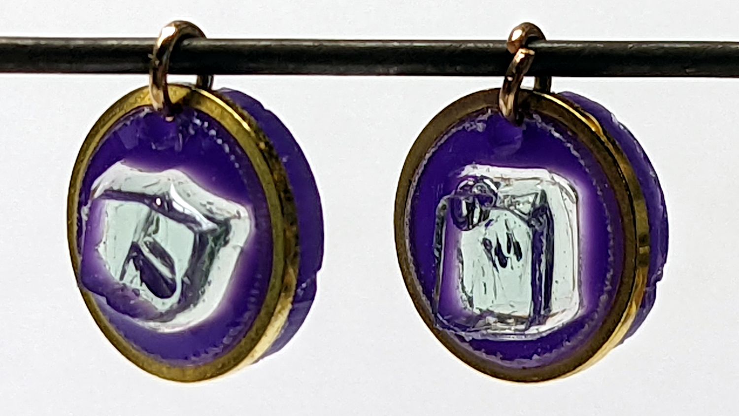 Earrings - 12 mm pair