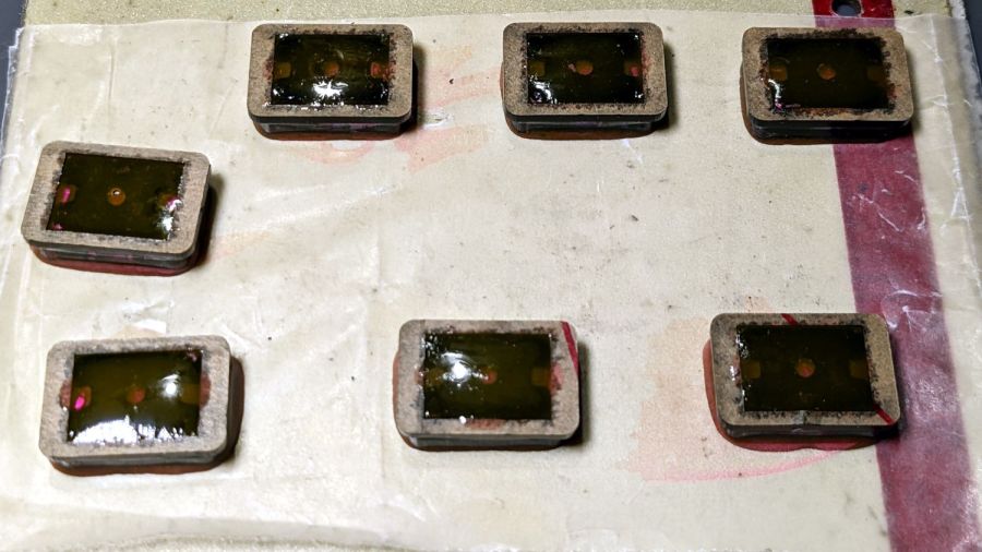 Sheet Holder - magnet holders curing