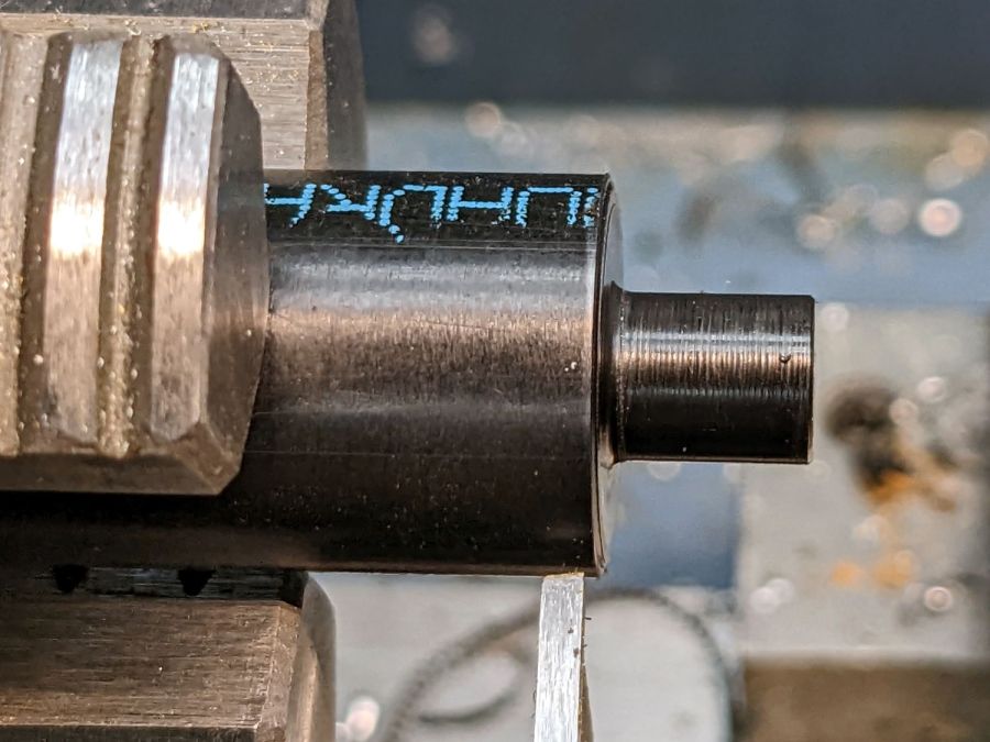 Improved red-dot pointer - turning clamp bushing