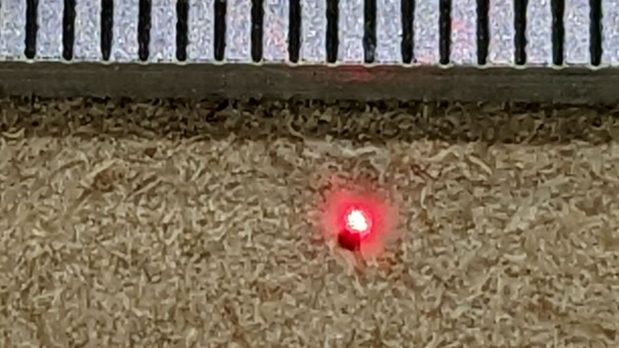 Improved red-dot pointer - offset