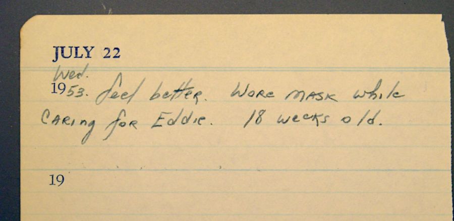 Diary - July 22 1953