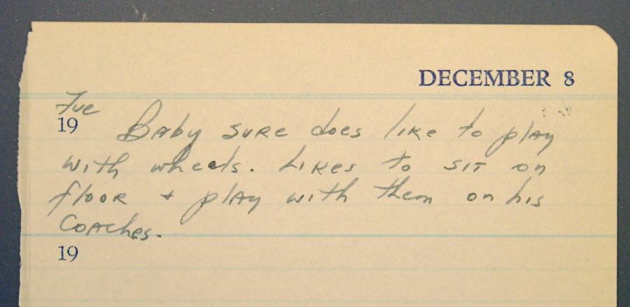 Diary - December 8 1953