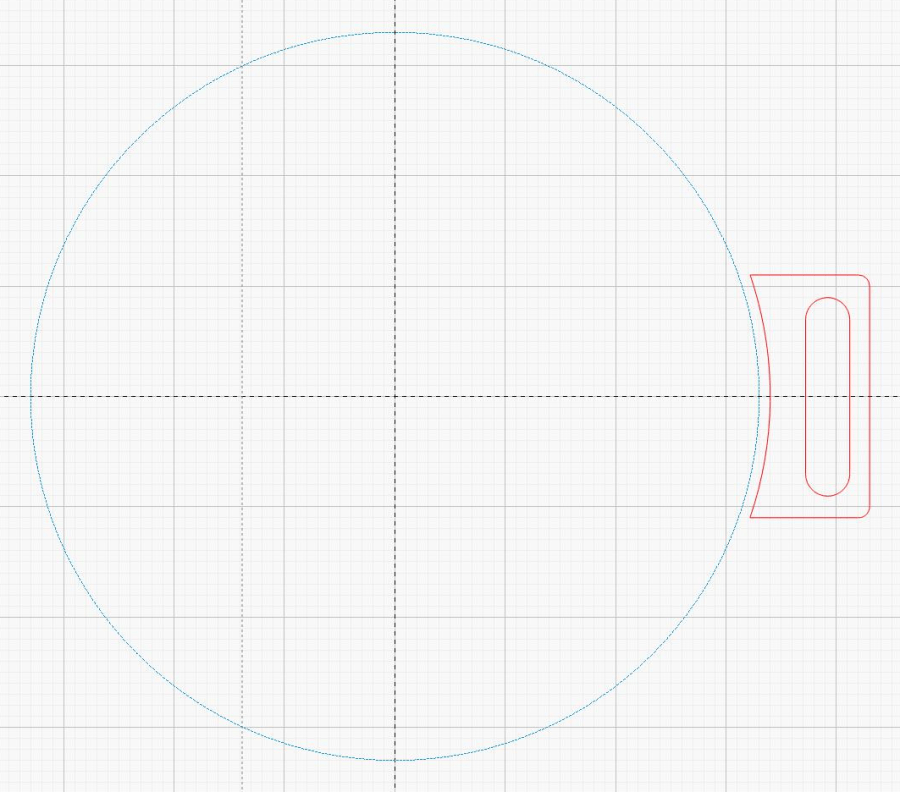 Jar lid measuring spoon holder - LB layout