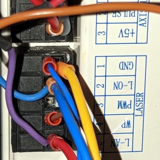 Ruida KT332 - analog laser control wiring