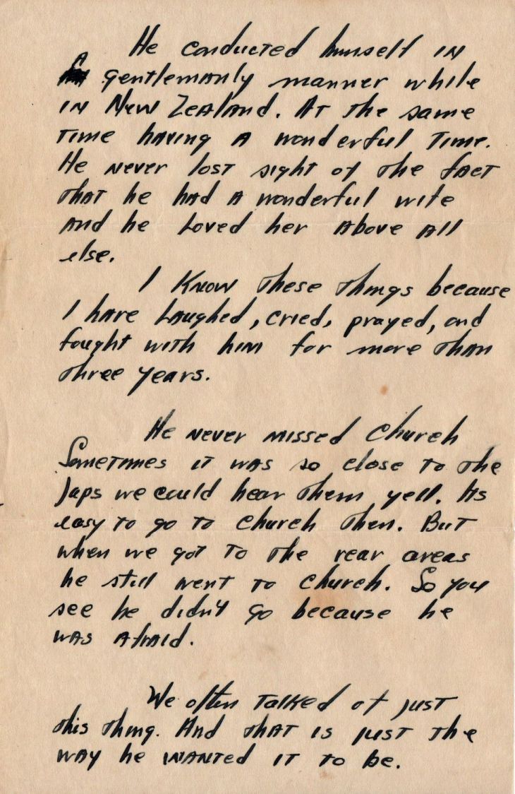 Letter to Mrs Harry Shope - 25 May 1945 - pg 3