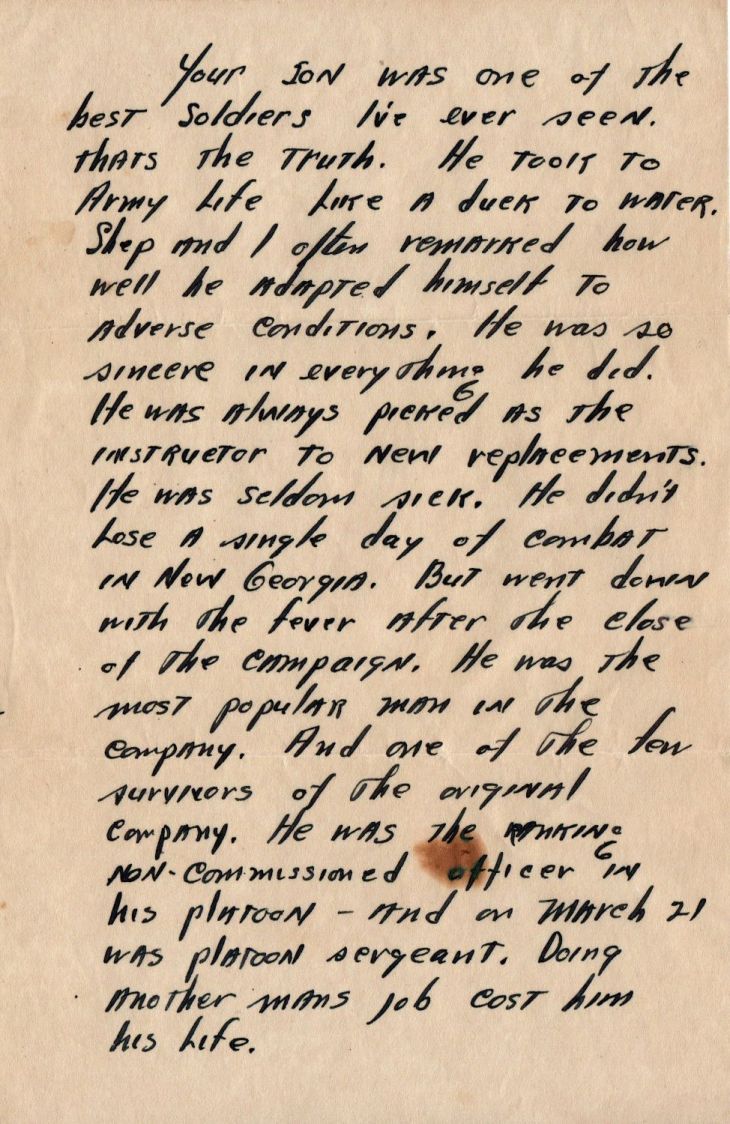 Letter to Mrs Harry Shope - 25 May 1945 - pg 5