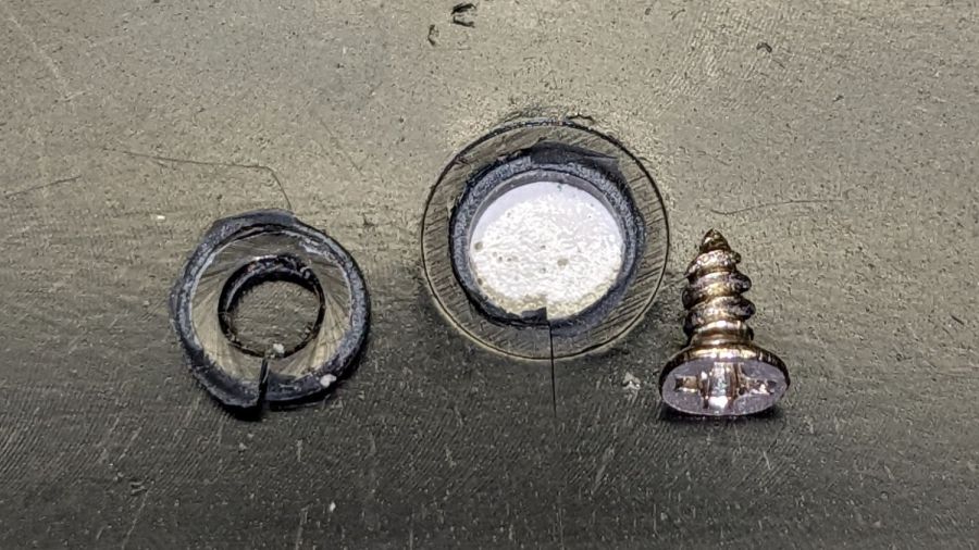 Numeric Keypad - compression screw pullout