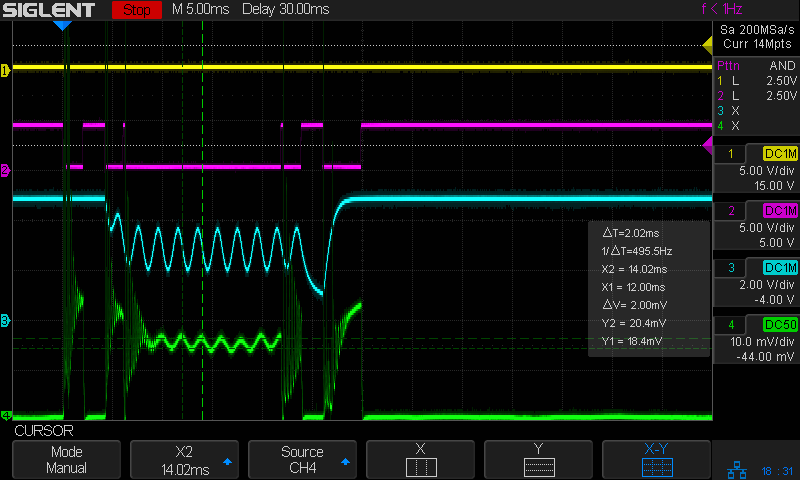 Tube Current - analog bandwidth - 10 sine - 500mm-s - 10mA-div - 254dpi