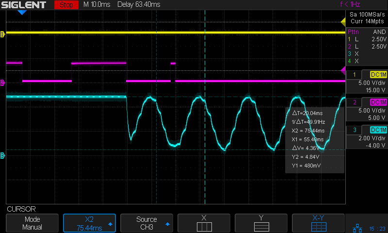 Tube Current - analog bandwidth - 10 sine - 50mm-s - beam off - 254dpi