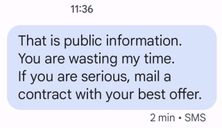 Encounter With A Cash-for-House&nbsp;Scammer